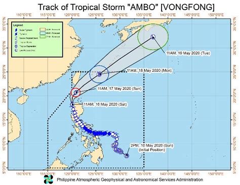Signal No. 1 in Ilocos Norte, other parts of N.Luzon as rains from .